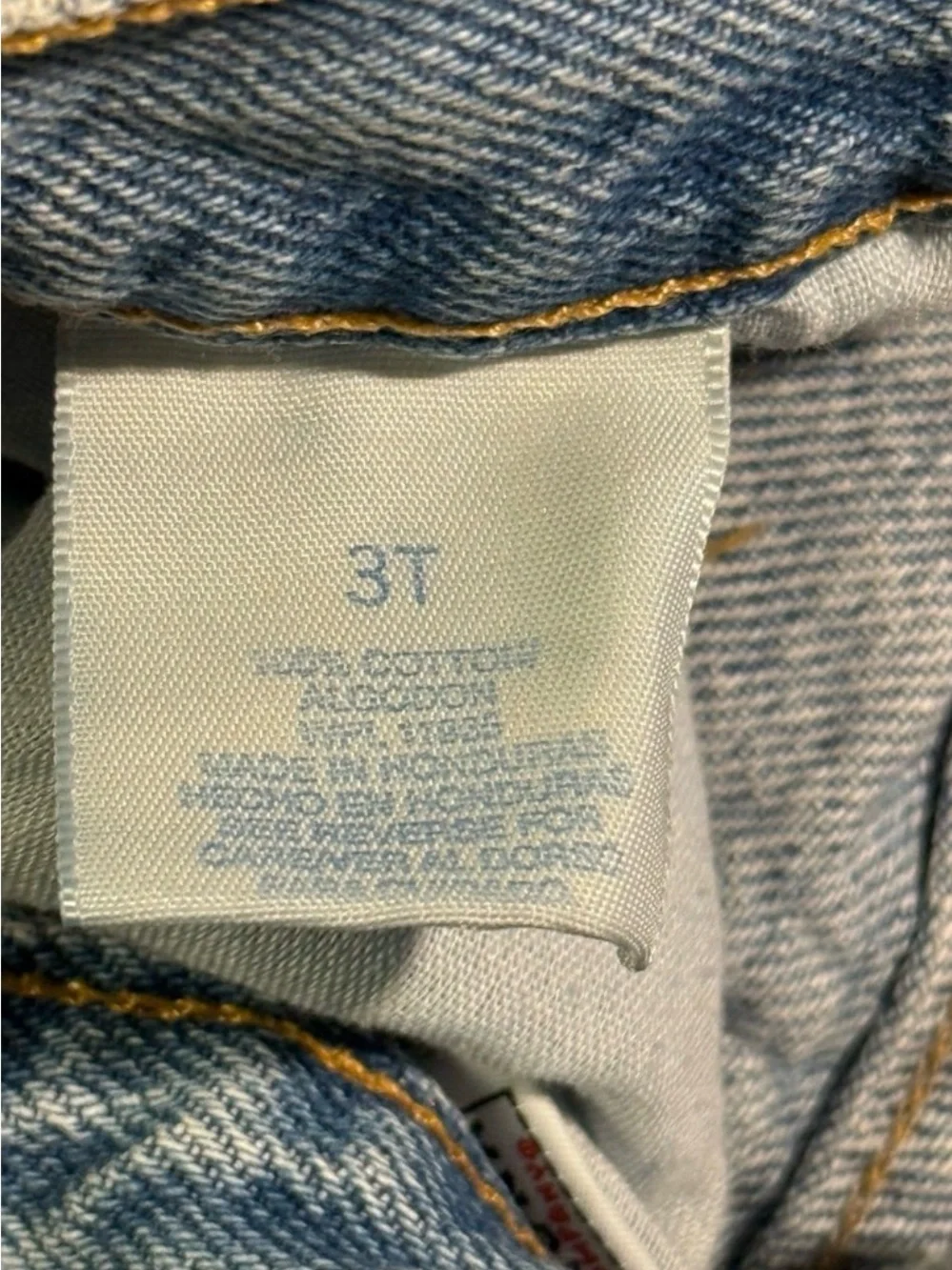 Arizona Jean Company Toddler Jeans – Size 3T – Light Wash Denim – Elastic Waist